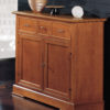 Credenza classica artigianale in legno due porte